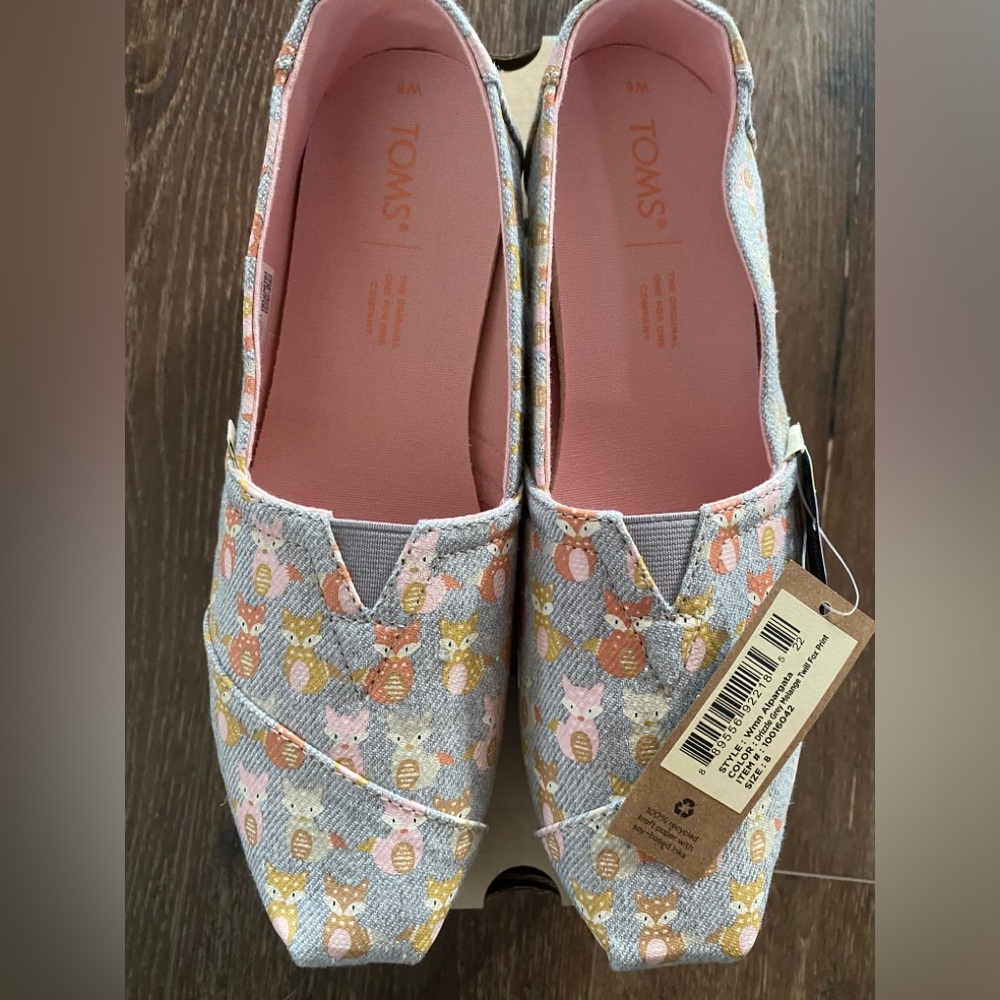 Toms Gray Twill Fox